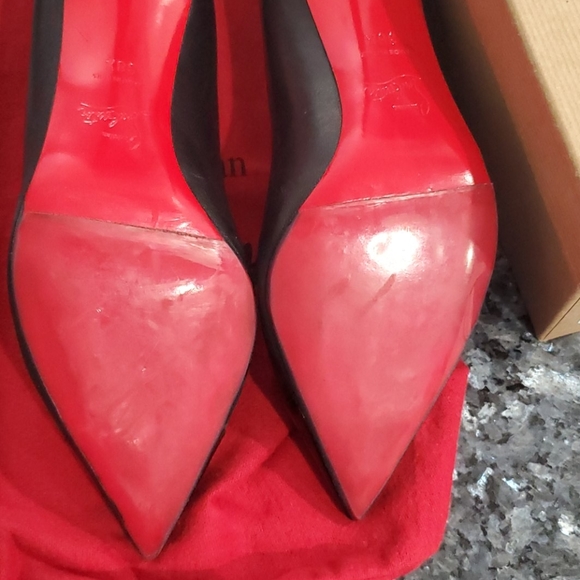 Christian Louboutin Black Predu Patnappapu Pumps - Picture 15 of 15